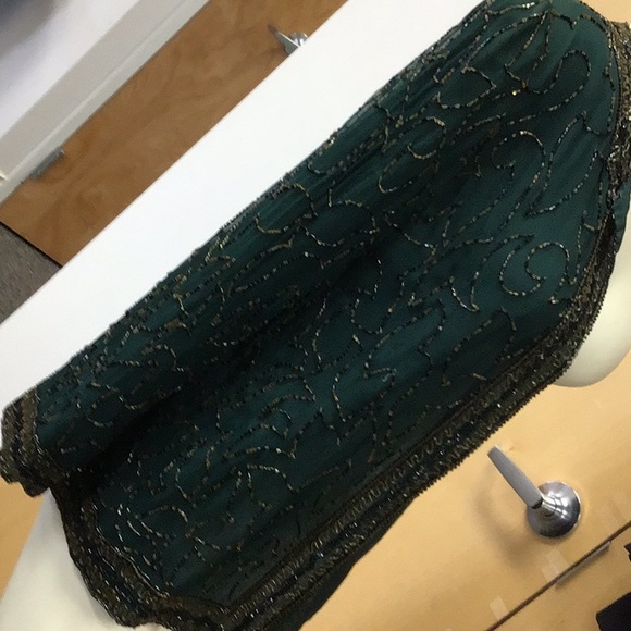 Vintage silk beaded jacket - Picture 2 of 4